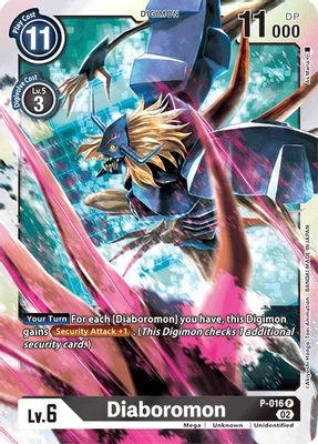 Diaboromon - P-016 (Resurgence Booster Reprint)