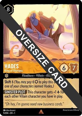 Hades - King of Olympus (Oversized)