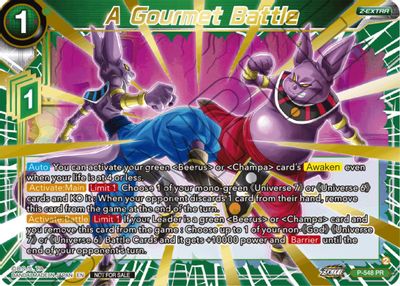 A Gourmet Battle (Championship Z Extra Card Pack 2023)