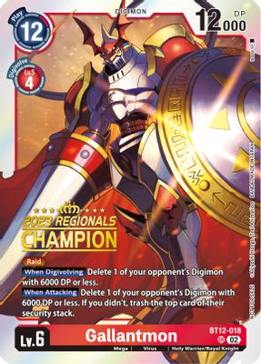 Gallantmon (2023 Regionals Champion)