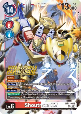 Shoutmon X7 (2023 Regionals Participant)