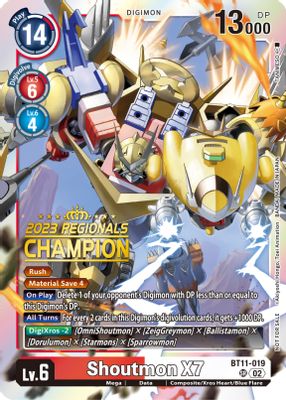 Shoutmon X7 (2023 Regionals Champion)