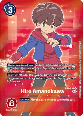 Hiro Amanokawa (Resurgence Booster Box Promotion Pack)