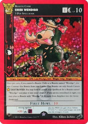 Chibi Wendigo (Native Big Box Blister Promo)