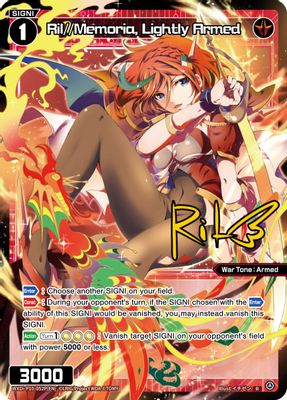 Ril//Memoria, Lightly Armed (Parallel Foil)