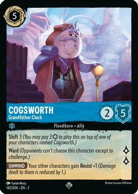 Cogsworth - Grandfather Clock