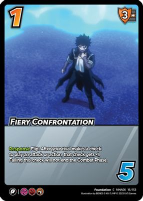 Fiery Confrontation