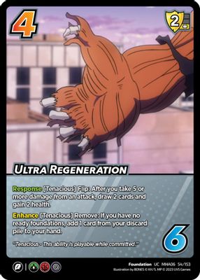 Ultra Regeneration