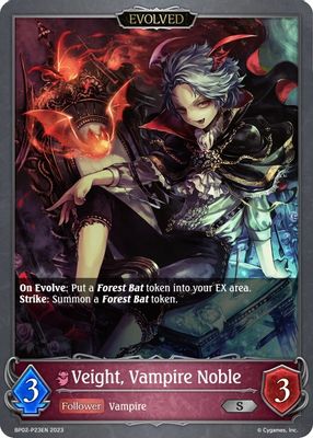 Veight, Vampire Noble (Evolved) - P23EN (Foil)