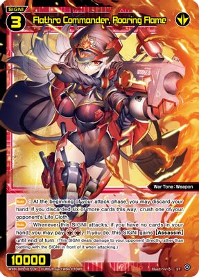 Flathro Commander, Roaring Flame