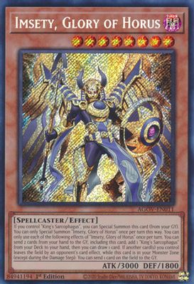 Imsety, Glory of Horus