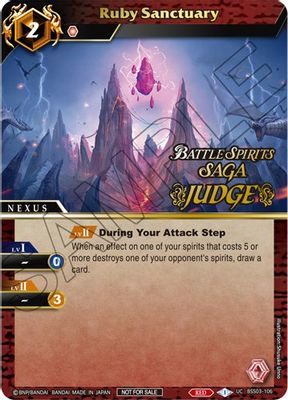 Ruby Sanctuary (Judge Pack Vol. 3)