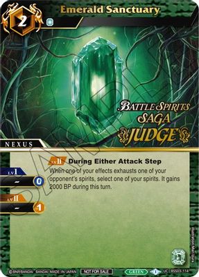 Emerald Sanctuary (Judge Pack Vol. 3)