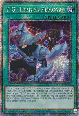 T.G. Limiter Removal (Quarter Century Secret Rare)