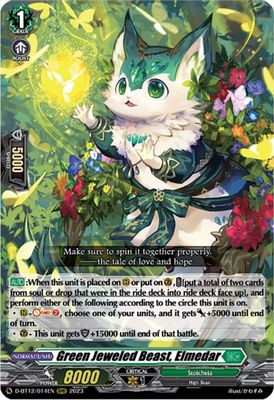 Green Jeweled Beast, Elmedar