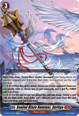 Sealed Blaze Hammer, Suriiya