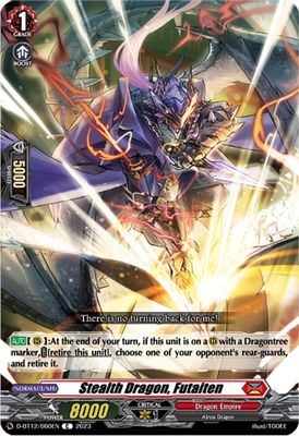 Stealth Dragon, Futaiten