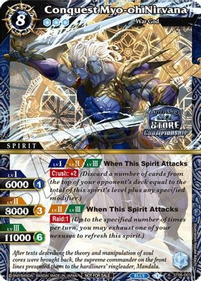 Conquest Myo-oh Nirvana (Champion Card Set Vol. 3)
