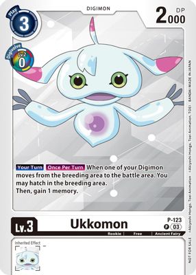 Ukkomon - P-123 (NYCC 2023 Demo Deck)