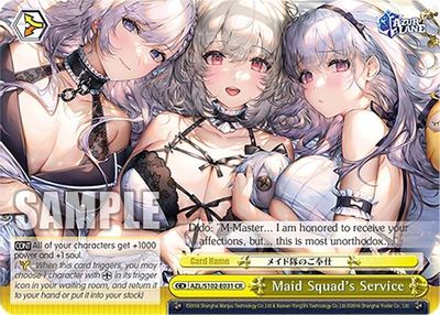 Maid Squad's Service
