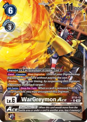 WarGreymon ACE (Alternate Art)