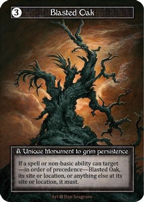 Blasted Oak (Foil)