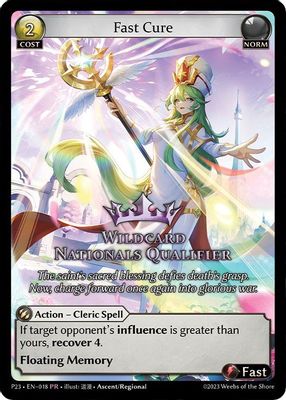 Fast Cure (Wildcard Nationals Qualifier)