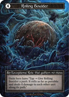 Rolling Boulder (Foil)
