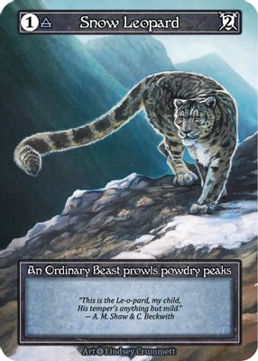 Snow Leopard (Foil)
