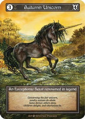 Autumn Unicorn (Foil)