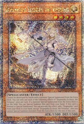 Dogmatika Ecclesia, the Virtuous (Quarter Century Secret Rare)