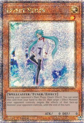 Effect Veiler (Quarter Century Secret Rare)