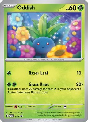 Oddish card