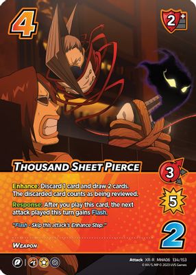 Thousand Sheet Pierce (XR)