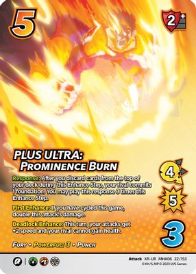 PLUS ULTRA: Prominence Burn (XR)