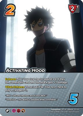 Activating Hood (XR)