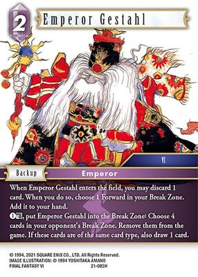 Emperor Gestahl