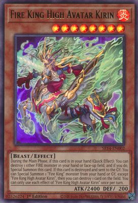 Fire King High Avatar Kirin