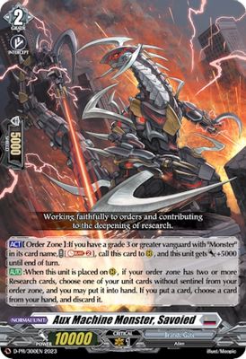 Aux Machine Monster, Savoied