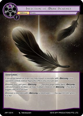 Infection of Dark Feather