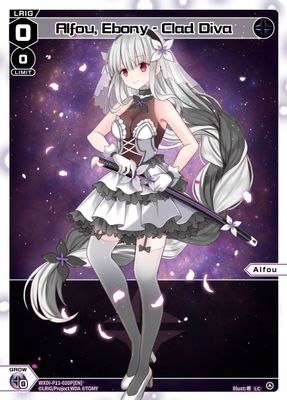 Alfou, Ebony - Clad Diva (Parallel Foil)