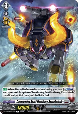 Transforming Beast Machinery, Reprobufaalo