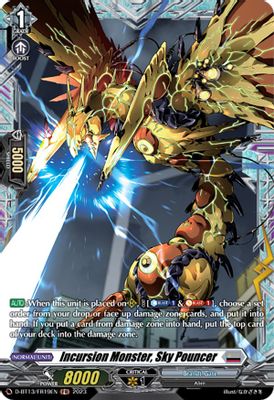 Incursion Monster, Sky Pouncer (FR)