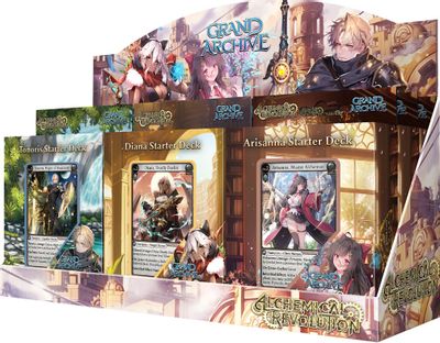 Alchemical Revolution Starter Deck Display