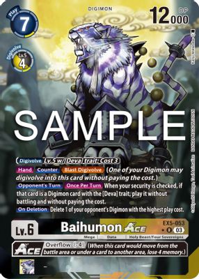 Baihumon ACE (Alternate Art)