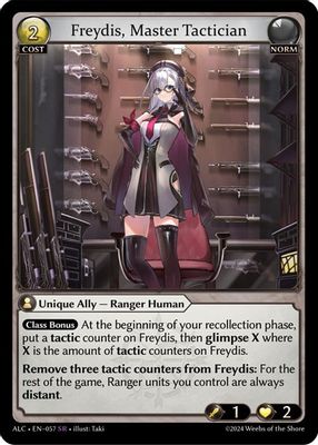 Freydis, Master Tactician