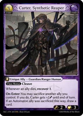 Carter, Synthetic Reaper