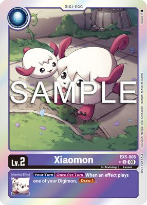 Xiaomon (Animal Colosseum Box Promotion Pack)