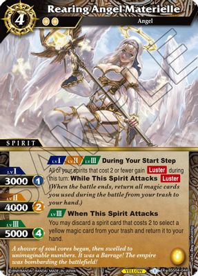Rearing Angel Materielle
