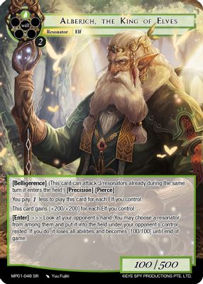 Alberich, the King of Elves